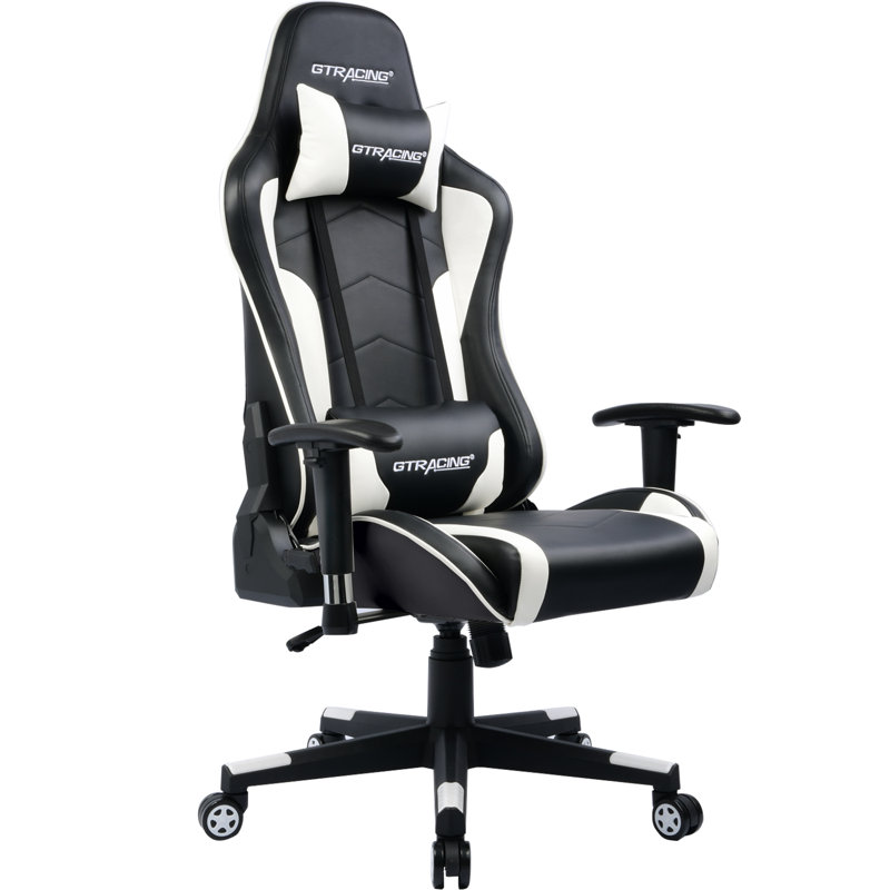 Gt racing chair with speakers